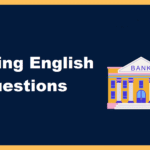 Banking English Questions
